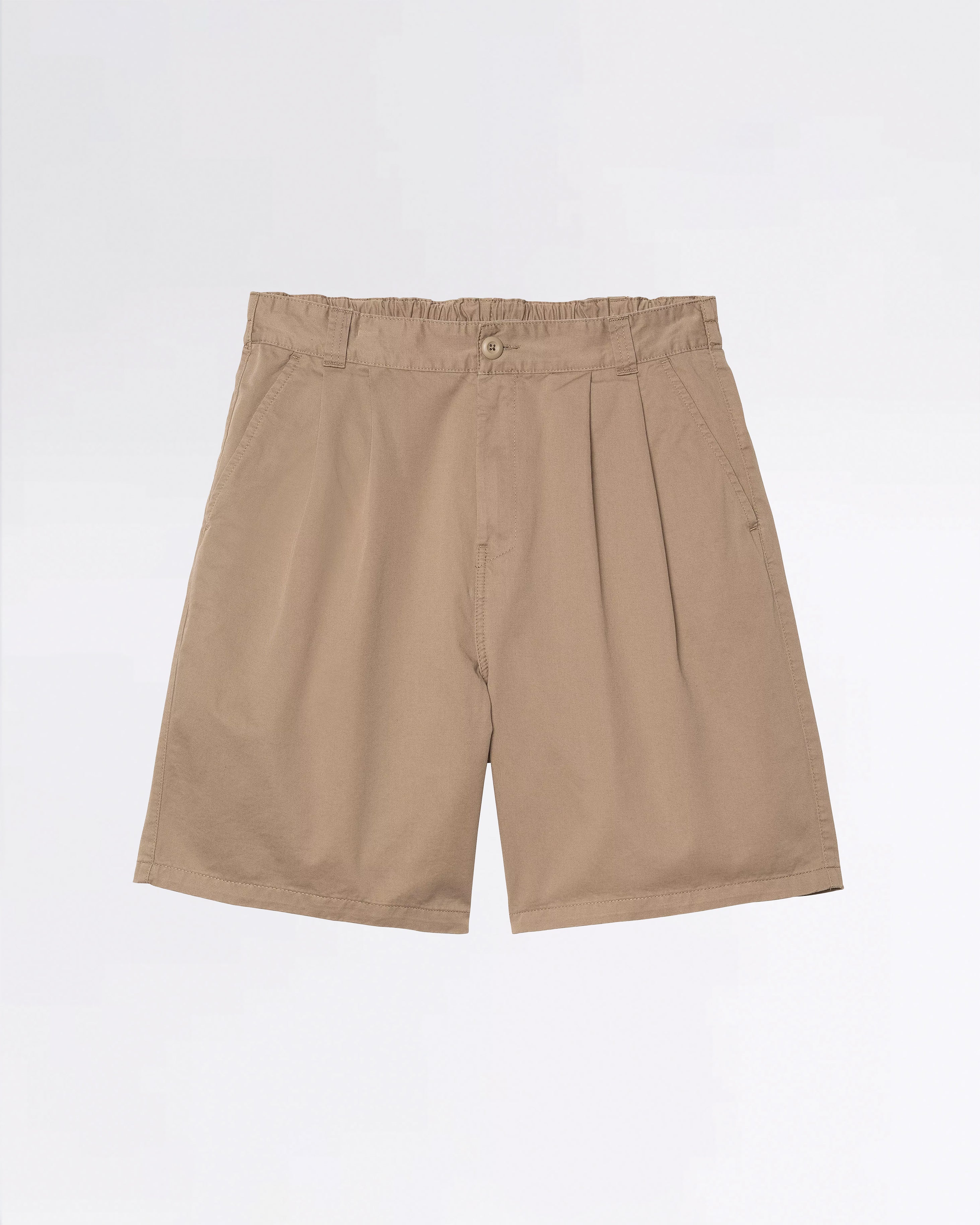MARV SHORT LEATHER STONE WASHED